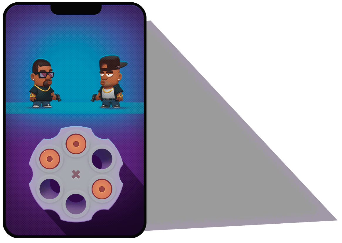Mobile duel screen